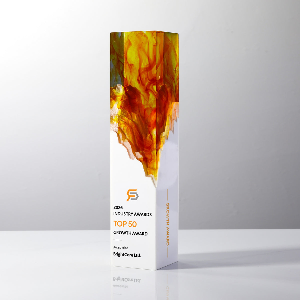 Flame Pillar Resin Award